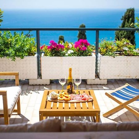 Il Grande Blu - Vista Panoramica Sul Golfo Leilighet Ospedaletti Eksteriør bilde