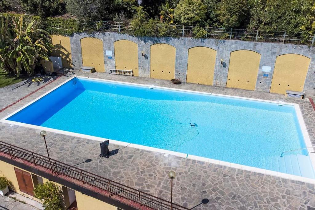 Il Grande Blu - Vista Panoramica Sul Golfo Leilighet Ospedaletti Eksteriør bilde